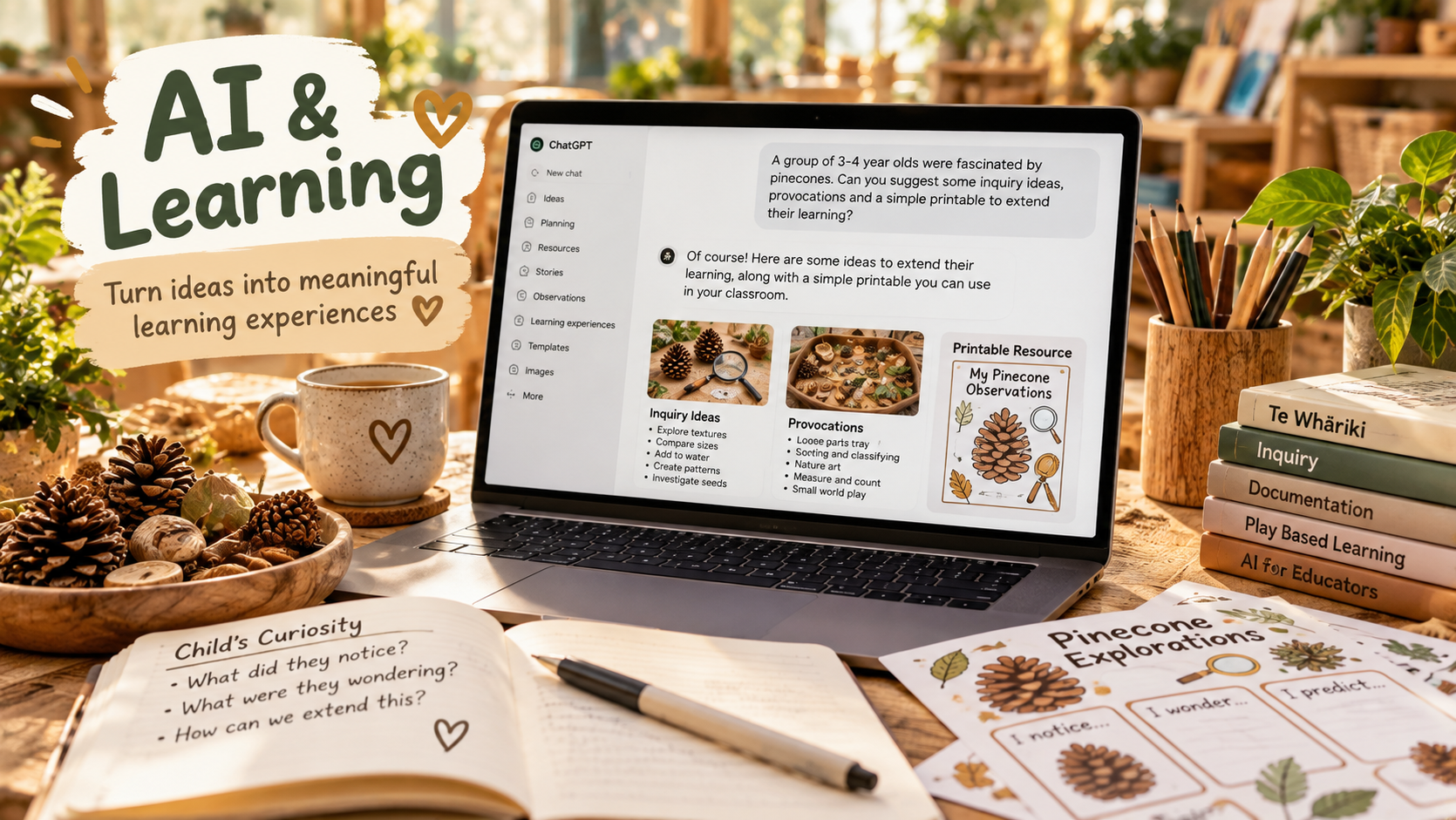 AI and Learning β turning children's curiosity into meaningful learning experiences with AI