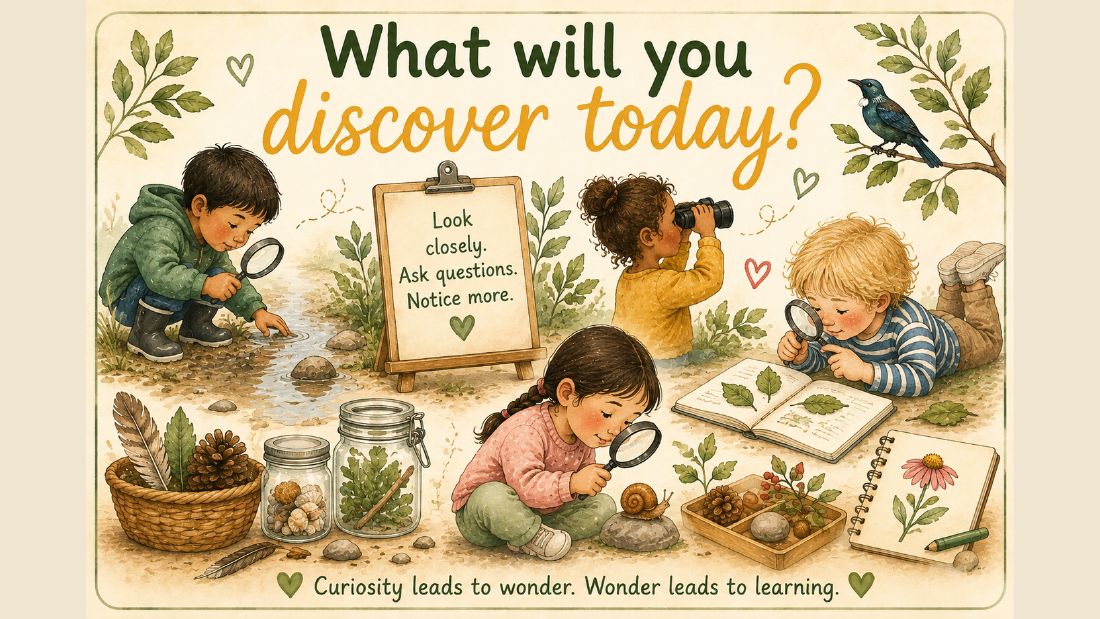 Reflection card: What will you discover today?