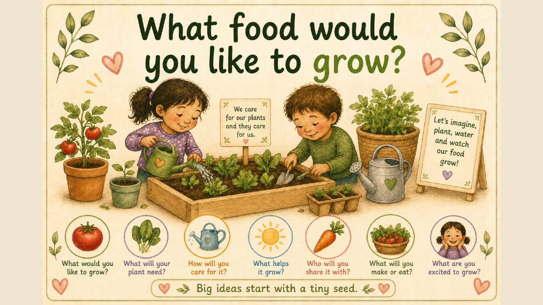 Kai card: What food would you like to grow?